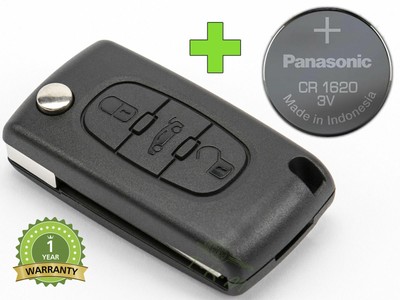 REMOTE CONTROL KEY for PEUGEOT 207 307 