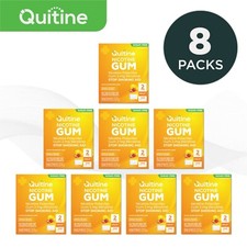 Quitine Nicotine Gum 2mg Traditional Fruit 1920 Pieces 8 bulk boxes