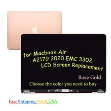 Gold For MacBook Air A2179 2020 EMC 3302 Retina LCD Screen Display Assembly New
