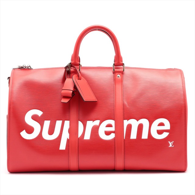 louis vuitton supreme duffle bag