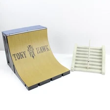 Tech Deck Spin Master Lot of 2 Ramp and Stairs 2007 Tony Hawk w/ Sound