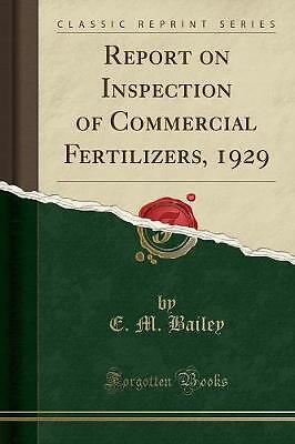 Report on Inspection of Commercial Fertilizers, 19