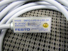 Festo SMTO-1-PS-K-LED-24 Proximity Switch 10-30VDC 200mA 3W PNP 14028
