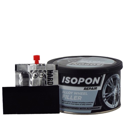U-pol Davids Isopon Metalik Aluminium Filler 250ml UPOL Metal Car Body Filler