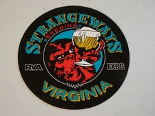 Strangeways Brewing Co. Richmond, VA Brewery bumper Sticker