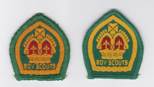 1940's UNITED KINGDOM / BRITISH SCOUTS - KING'S SCOUT Top Highest Badge (ORANGE) - Picture 3 of 3