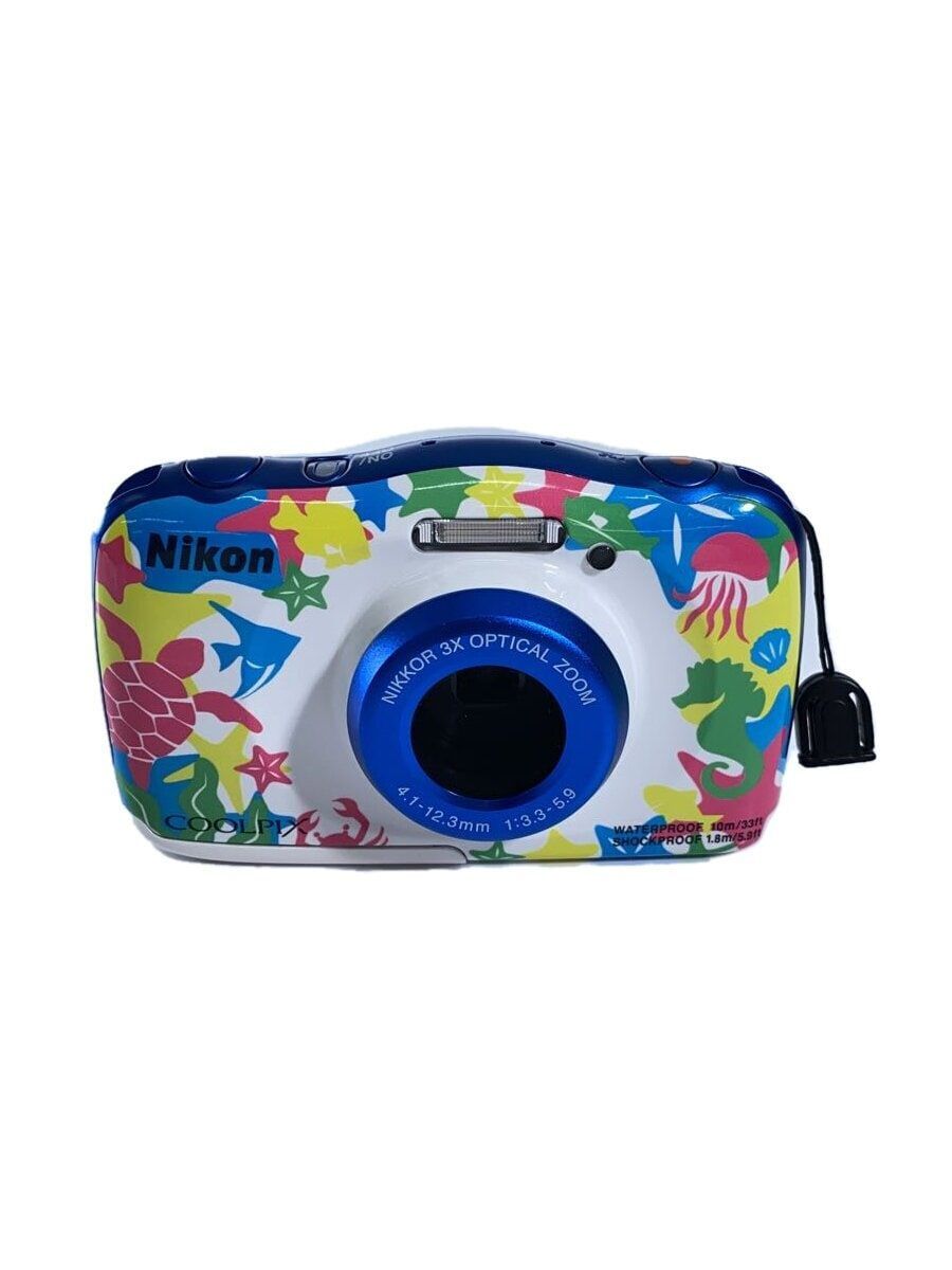 Nikon Compact Digital Camera COOLPIX W100 [Marine] Used