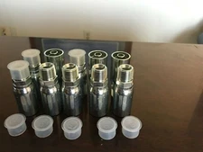 (10 Pack) MP-6-6 Hydraulic Hose Crimp Fittings 3/8" Hose x 3/8" MP HY, U series