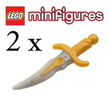 LEGO � 2x sword Lord of the Rings elves knife knife castle knight minifigure new