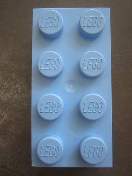 LEGO  CAJA DE ALMUERZO PARA NIÑOS. LUNCH BOX. COLOR CIELO