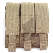 BAE Systems ECLiPSE Double Stack 9mm Triple Mag MOLLE Pouch - coyote brown USMC