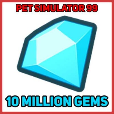 Pet Simulator 99 CHEAPEST 10 MILLION GEMS FASTEST DELIVERY