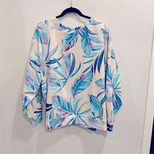 Torrid Pretty Summer Leaves Sweatshirt - Plus Size 2 18/20