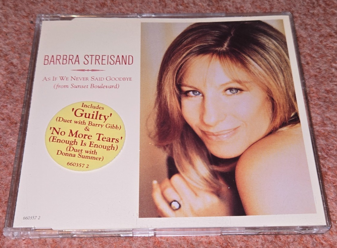 As If We Never Said Goodbye, CD Single, Barbra Streisand
