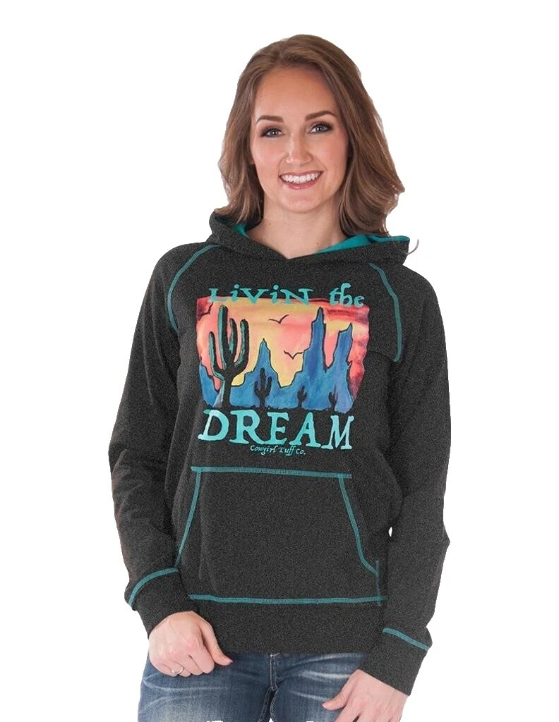 Cowgirl Tuff Polyester Hoodies & Sweatshirts for Women