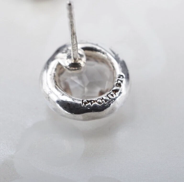 Pendientes Ippolita Rock Candy Cristal Plata de Ley 0.42" Cuarzo ES2580 Foto 4 de 4