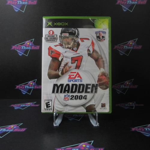 Madden NFL 2004 Xbox Complete - 1 Year Warranty EX Cond