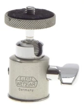NICKEL BALL HEAD LEITZ WETZLAR TRIPOD LEVEL MOUNT FITS LEICA M CAMERAS M3, M6 M2