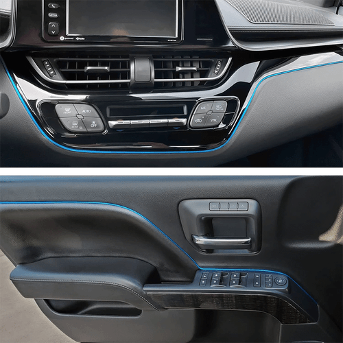 16ft/5M Car Interior Door Gap Edge Line Insert Molding Trim Decor Strip + Tool - Picture 6 of 24