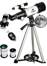 Gskyer Telescope,NEW  70mm Aperture 400mm AZ Mount Astronomical Refracting...