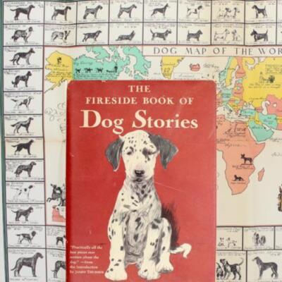Vintage Dog Stories Dogs Fireside Book Stories Jack London Rudyard Kipling