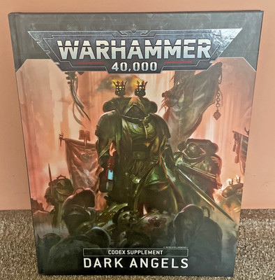 Warhammer 40.000 Codex Supplement Dark Angels Hardcover Buch - sehr guter Zustand - schnelle PP