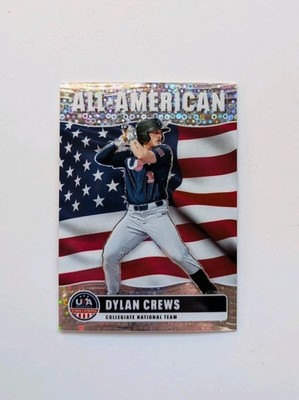 Dylan Crews - 2026 Panini Stars & Stripes Baseball All-American Disco Prizm 