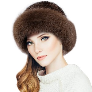 Genuine Sable And Mink Crown Fur Hat Stunning Never Worn Russian Sable Hat | eBay main image 3