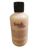 Philosophy Fresh Cream Shampoo Shower Gel Bubble Bath 6 Oz Sealed