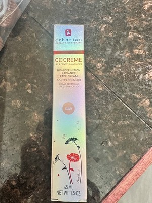 Erborian CC Creme High Definition Radiance Face Cream CLAIR 1.5 Oz 