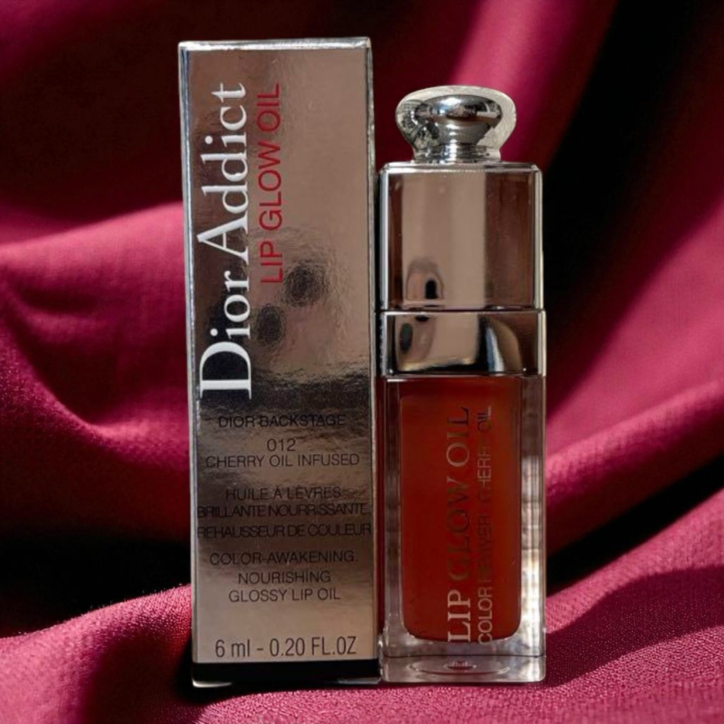 Dior Addict Lip Glow Oil in 012 Rosewood 6ml Hydrating Gloss