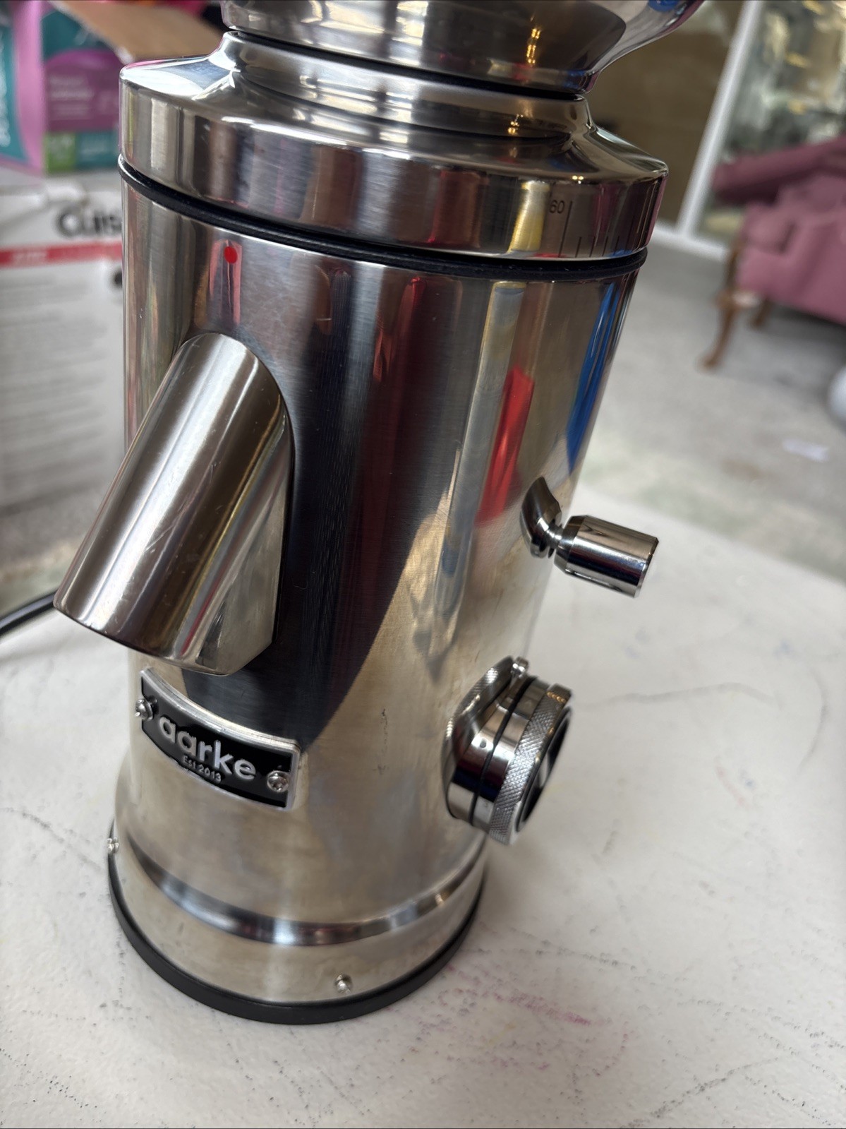 Aarke Coffee Grinder Only Machine for Single Serve Stainless Steel | eBay