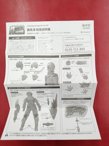 Figura Kaiyodo Increíble Yamaguchi Revoltech No.026 Shoto Todoroki con Caja USADA - Imagen 16 de 24