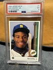 1989 Upper Deck - Star Rookie Ken Griffey Jr #1 (RC)