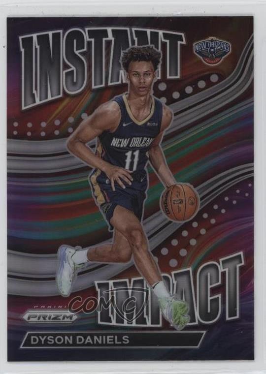 2022-23 Panini Prizm Instant Impact Silver Dyson Daniels #21 Rookie RC 10no