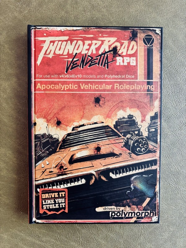 Thunder Road Vendetta: The Role Playing Game - Core Book - NEW