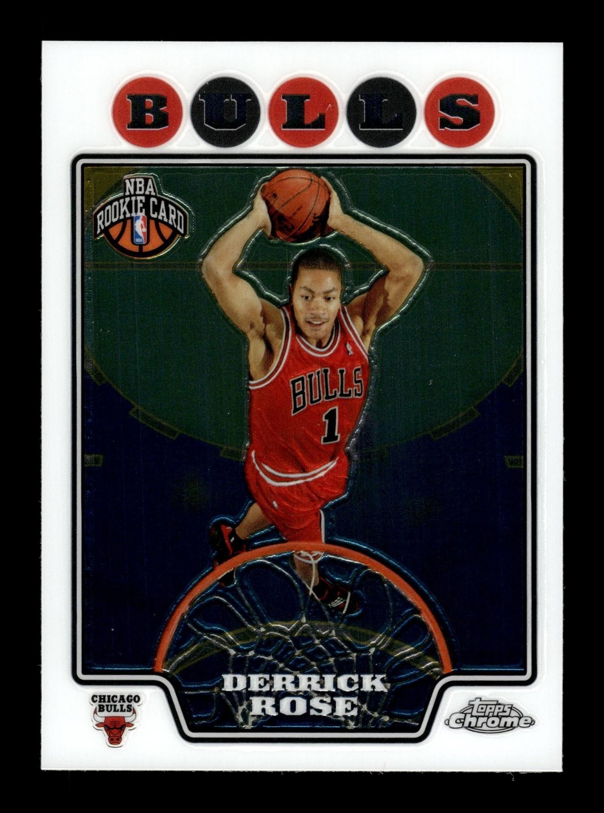 2008-09 Topps Chrome #181 Derrick Rose ROOKIE RC