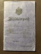 Milit&auml;rpass 1.WK &ndash; RIR 253 / Ersatz-Btl. IR 88 &ndash; Wilna Smorgon Narocz Riga