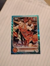 2023 Topps Chrome Aqua Wave Refractor NBl Jonah Antonio/199