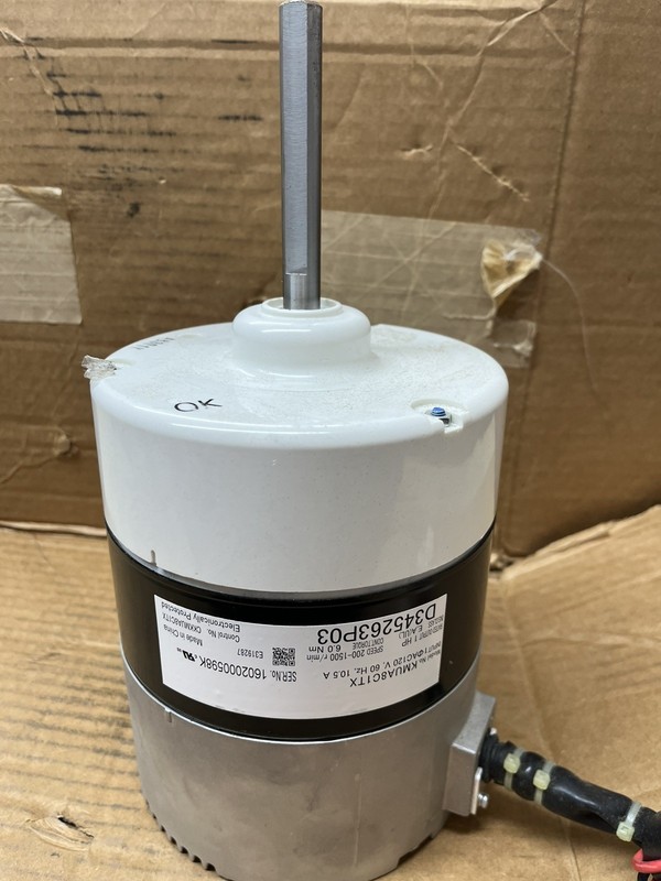 Panasonic KMUA8C1TX ECM Motor - Trane (MOT16958) D345263P03  1HP 120V