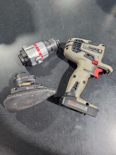Craftsman 20v Bolt On Drill & Sander 900.46133 900.34978 CMCMTDD No Charger/batt