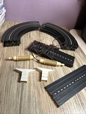 Vintage Aurora Slot Car Track Lot Plunger Thumb controller Curved Strait