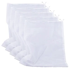 75 Micron Nylon Straining Bag Fine Mesh Food Strainer Bag, Multi Purpose Food