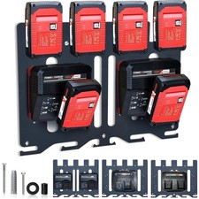 3in1 Pro Wandhalterung für Einhell Ladegeräte und 18V Akku, für Power X-Chang...
