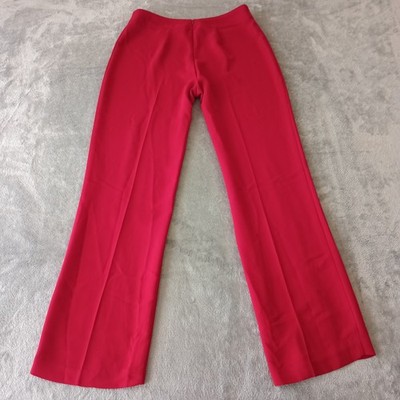 B.Moss Dress Pants Womens Size 6 Red Lightweight Rear Zip 30x30 High Rise | eBay B.Moss Dress Pants Womens Size 6 Red Lightweight Rear Zip 30x30 High Rise | eBay