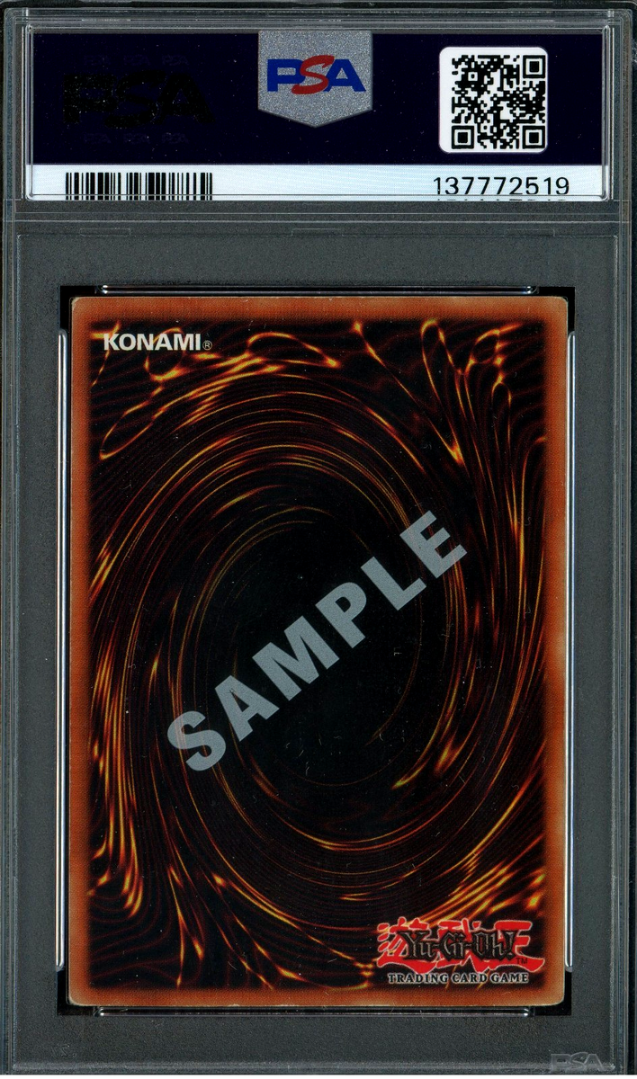how to get yugioh cards psa graded YuGiOh THICK SAMPLE Summoned Skull 1st Edition Graded PSA 5 SDY-004 JUDGE  PROTO