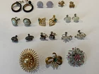 Vintage Costume Jewelry From Family Members Estate Lot Of 12 Items