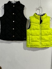 Vest- 2 girl's puffer Vest