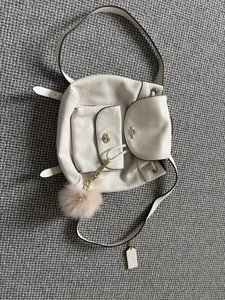 coach billie backpack in outline signature Coach billie backpack backpack Coach Blue Denim Leather Billie