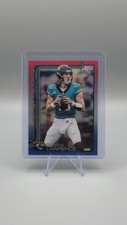 Topps 2025 Chrome Trevor Lawrence Red White and Blue Parallel #138 Jaguars